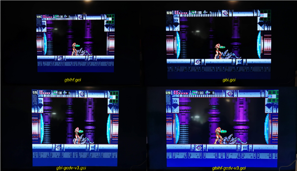 GameCube loads GBI from Swiss to play GBA games