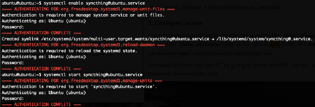 install syncthing ubuntu